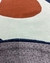 Tapete Sea | Nylon | Bordas Orgânicas | Azul Marinho, Verde Claro e Terracota Econyl - comprar online