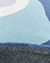 Tapete Alpen | Nylon | Prata, Off-White, Tiffany e Azul Petróleo Econyl