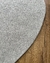 Tapete Placas | OVAL | Bouclé Grécia Cinza