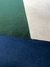 Tapete Dan | Bordas Orgânicas | Off-White, Verde, Verde Claro , Taupe e Azul Marinho - loja online
