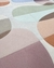 Tapete Morada | Bordas Orgânicas | Efeito Estonado | Bouclé Capri Azul, Verde, Laranja, Creme, Rosé e Off-White na internet