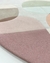 Tapete Morada | Bordas Orgânicas | Efeito Estonado | Bouclé Capri Azul, Verde, Laranja, Creme, Rosé e Off-White - comprar online