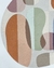 Imagem do Tapete Morada | Bordas Orgânicas | Efeito Estonado | Bouclé Capri Azul, Verde, Laranja, Creme, Rosé e Off-White