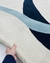 Tapete Vênus | Nylon | Bordas Orgânicas | Off-White, Azul Marinho, Tiffany e Azul Petróleo Econyl - loja online