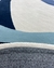Tapete Vênus | Nylon | Bordas Orgânicas | Off-White, Azul Marinho, Tiffany e Azul Petróleo Econyl - comprar online
