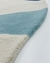 Imagem do Tapete Vênus | Nylon | Bordas Orgânicas | Off-White, Azul Marinho, Tiffany e Azul Petróleo Econyl