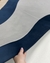 Tapete Rio-Açu | Bordas Orgânicas | Veludo Terracota, Bege, Azul Marinho e Granito - Revenda Tapetes São José