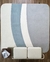 Tapete Meio Kurve® | Bordas Arredondadas | Bouclé Capri Cinza, Off-White, Azul e Natural - Revenda Tapetes São José