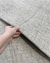 Tapete Placas | Easy Clean | Linho Aveludado Verona Cinza - loja online
