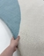 Tapete Kurve® | Nylon | Bordas Orgânicas | Caramelo, Azul Marinho, Off-White e Tiffany Econyl - comprar online