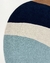 Tapete Kurve® | Nylon | Bordas Orgânicas | Caramelo, Azul Marinho, Off-White e Tiffany Econyl - loja online