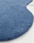 Tapete Liso | Nylon | Bordas Orgânicas | Azul Petróleo Econyl