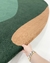 Tapete Sea | Nylon | Bordas Orgânicas | Caramelo, Verde Escuro e Verde Bandeira Econyl na internet