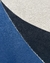 Tapete Bee | Bordas Orgânicas | Efeito Estonado | Bouclé Atenas Azul Claro, Azul Marinho, Azul Escuro, Gelo e Off-White - Revenda Tapetes São José