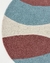 Tapete Quarto Infantil Redondo | Econyl | Rosé, Tiffany e Off-White | Coleção Wave - loja online