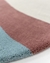 Imagem do Tapete Sala Redondo | Econyl | Rosé, Tiffany e Off-White | Coleção Wave