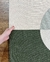 Tapete Lapa | Veludo Hive Bege, Natural, Taupe, Verde e Verde Claropor Mallu Mannrich