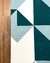 Imagem do Tapete Optik | Bouclé Atenas Off-White, detalhes em Verde, Verde Claro e Bege