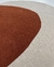Tapete Seed | Nylon | Bege e Terracota Econyl - loja online