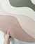 Tapete Wave | Bordas Orgânicas | Efeito Estonado | Rosa Claro, Rosa Bebê, Off-White e Verde Musgo na internet
