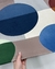 Tapete Sala Oval | Verde, Terracota e Azul | Coleção Memórias - comprar online