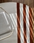 Tapete Paar | SEMI-OVAL| Bouclé Capri Off-White e Terracota - comprar online