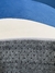 Tapete Kurve® | REDONDO | Veludo Azul Marinho, Azul Petróleo, Off-White e Granito - loja online