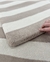 Tapete Faixas | Nylon | Bege e Off-White Econyl na internet