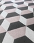 Tapete 3D | Veludo Nude Rosado, Grafite e Granito - loja online