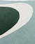 Tapete Sea | Nylon | Bordas Orgânicas | Verde Claro, Off-White e Verde Escuro Econyl - loja online