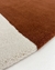 Tapete Wave | REDONDO | Nylon | Cobre, Vinho, Off-White e Terracota Econyl - Revenda Tapetes São José