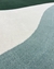 Tapete Sea | Nylon | Bordas Orgânicas | Verde Claro, Off-White e Verde Escuro Econyl - comprar online
