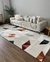 Tapete Optik | Fundo Off-White, detalhes em Terracota, Tijolo, Cobre, Verde e Verde Claro na internet