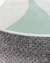 Tapete Dante | Bordas Orgânicas | Bouclé Atenas Gelo e Verde Claro - comprar online