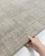 Imagem do Tapete Quadrados | Easy Clean | Linho Aveludado Verona Taupe