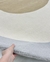 Tapete Stone | Nylon | Bordas Orgânicas | Prata, Trigo e Off-White Econyl - comprar online
