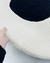 Tapete Renzo | Nylon | Bordas Orgânicas | Off-White e Preto Econyl - loja online