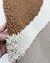 Tapete Entrelaço | DUAS ALTURAS | Bordas Orgânicas | Nylon | Bege, Off-White, Caramelo e Trigo Econyl - loja online