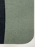 Tapete Íris | Bordas arredondadas | Veludo Riviera Grafite, Fendi, Verde e Cinza - loja online