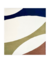 Tapete Wave | Nylon | Azul Marinho, Off-White, Verde Musgo e Mel Econyl - comprar online