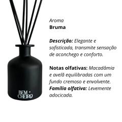 Difusor de Vareta 250ML / Preto Fosco na internet