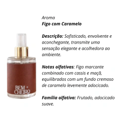 Home Spray 100ml/Couro Caramelo - Bem + cheiro
