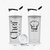 Coqueteleira Transparente 700ml - Chef Whey