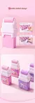 Set de 2 Borradores Sanrio | Diseño en Rodillo | Papelería Kawaii para Niños y Estudiantes