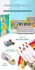 Set de Rotuladores de Pintura Acrílica – 18/60 Colores Vibrantes