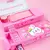Imagen de Estuche Escolar Kawaii con Cerradura | Diseño Pop-Up, Sacapuntas y Compartimentos Inteligentes