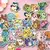 Set de 50 Stickers Kawaii de Pokémon en internet