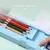 Estuche Escolar de Doble Capa con Calculadora y Sacapuntas Integrado