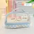 Estuche Escolar Kawaii de Doble Capa | Transparente, Gran Capacidad