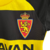 Kit Infantil Zaragoza II Adidas 23/24 - Preto com detalhes em amarelo - JET Sports
